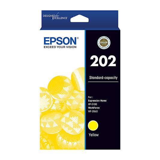 Epson 202 Yellow Ink Cartridge  - C13T02N492