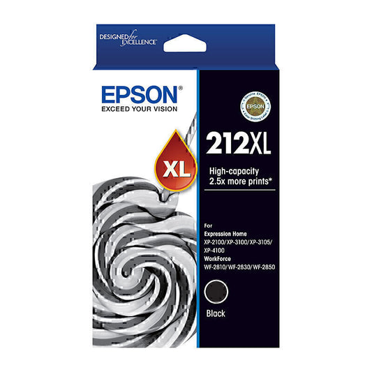 Epson 212XL Black Ink Cartridge  - C13T02X192