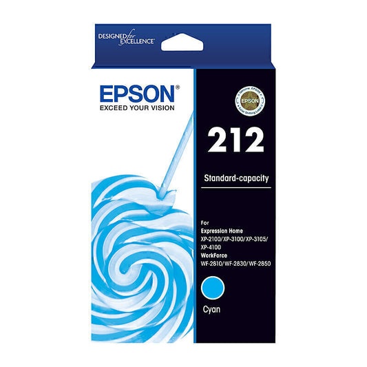 Epson 212 Cyan Ink Cartridge  - C13T02R292