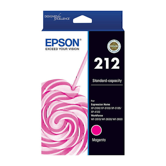 Epson 212 Magenta Ink Cartridge  - C13T02R392
