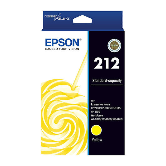 Epson 212 Yellow Ink Cartridge  - C13T02R492