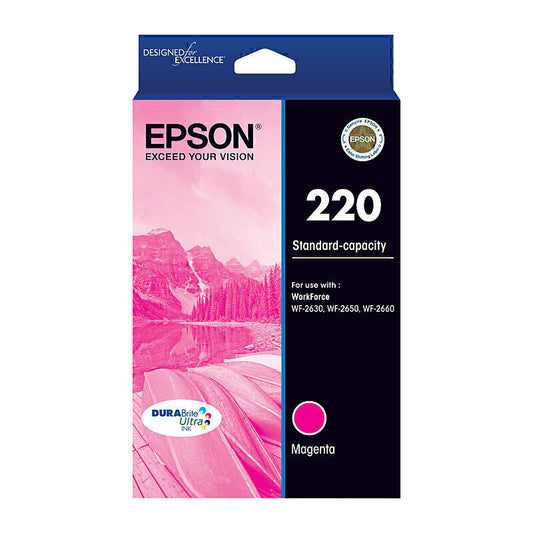 Epson 220 Magenta Ink Cartridge 165 pages - C13T293392