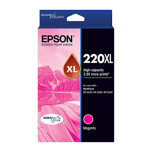 Epson 220XL Magenta Ink Cartridge 450 pages - C13T294392