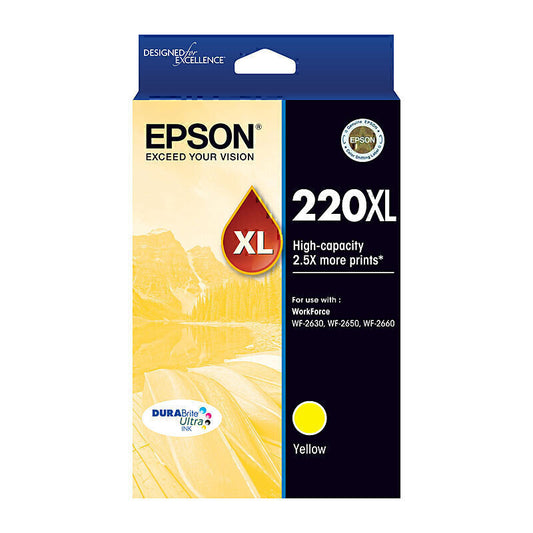 Epson 220XL Yellow Ink Cartridge 450 pages - C13T294492