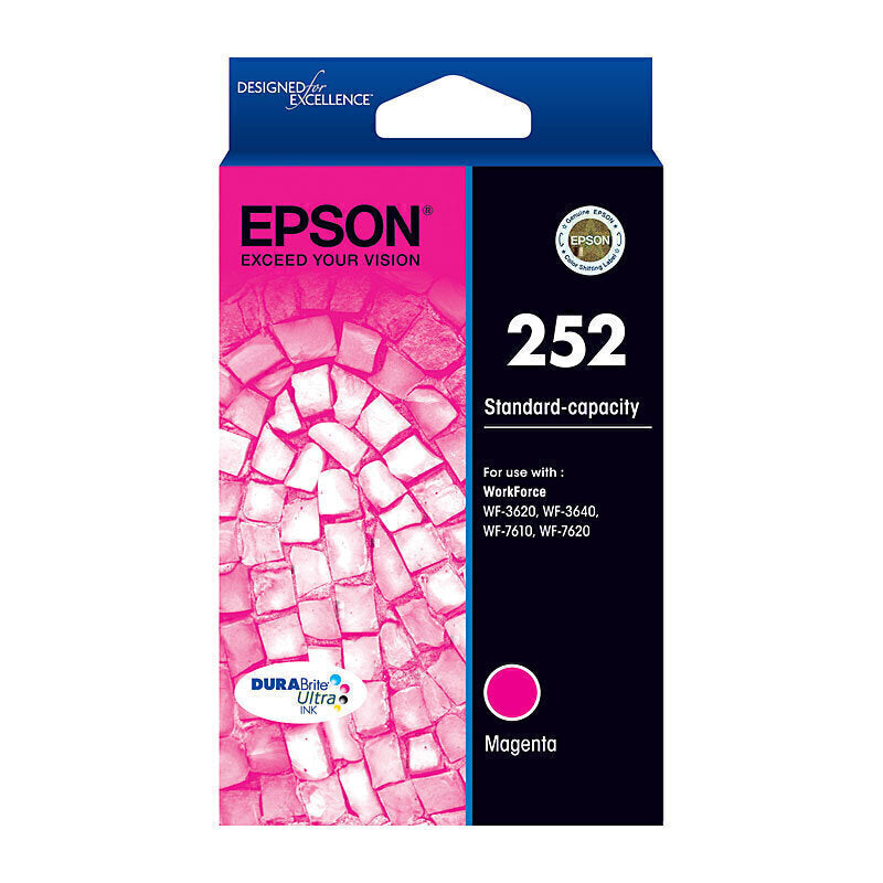 Epson 252 Magenta Ink Cartridge 300 pages - C13T252392