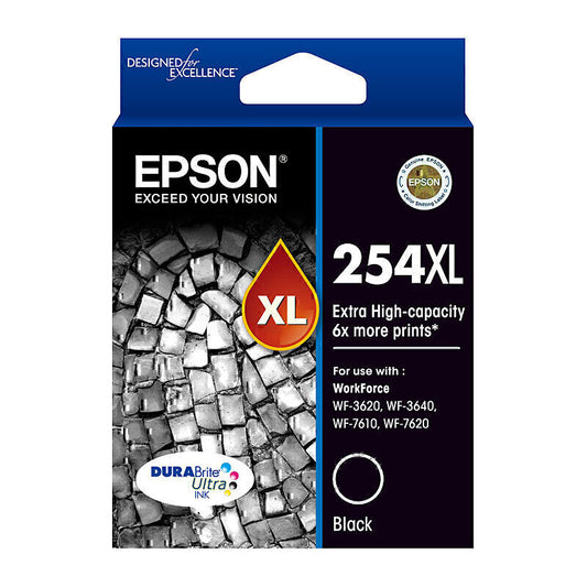 Epson 254XL Black Ink Cartridge 2,200 pages - C13T254192