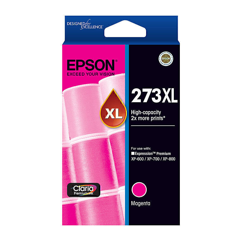 Epson 273XL Magenta Ink Cartridge 650 pages - C13T275392