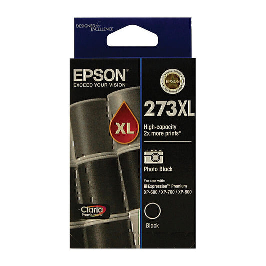 Epson 273XL Photo Black Ink Cartridge 500 pages - C13T275192