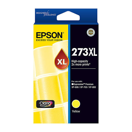 Epson 273XL Yellow Ink Cartridge 650 pages - C13T275492