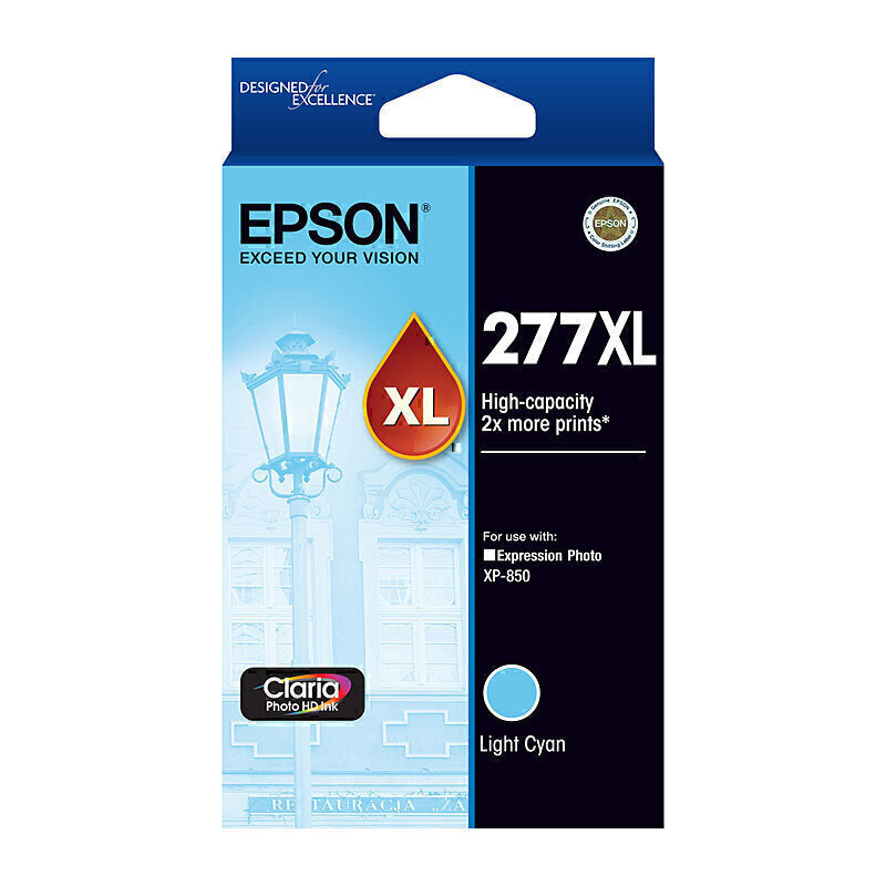 Epson 277XL Lt Cyan Ink Cartridge 740 pages - C13T278592