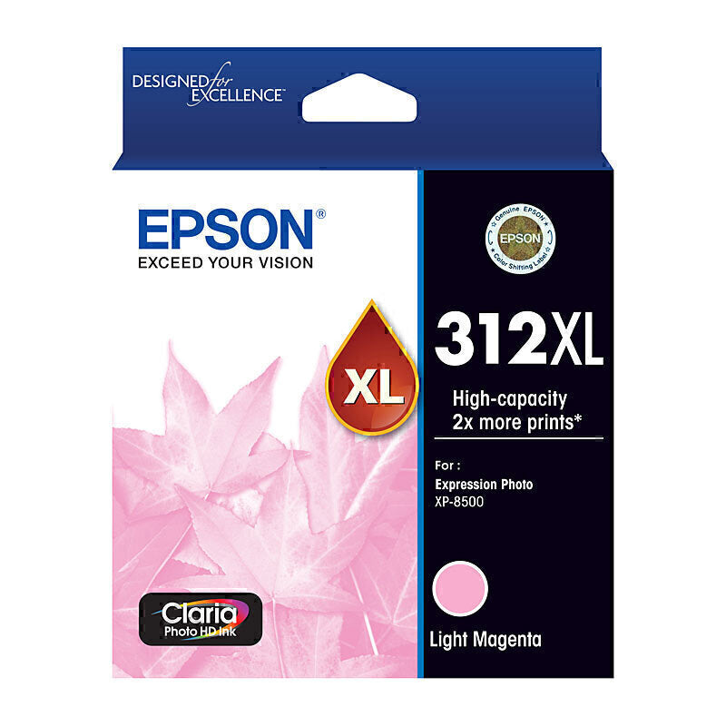 Epson 312XL Lt Magenta Ink Cartridge  - C13T183692