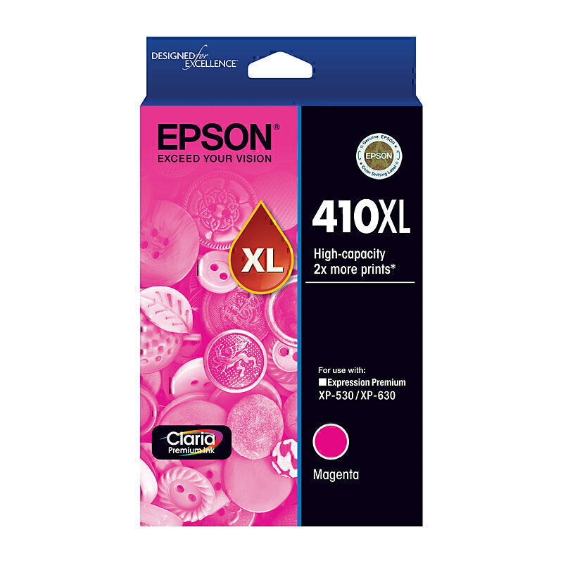 Epson 410XL Magenta Ink Cartridge  - C13T340392