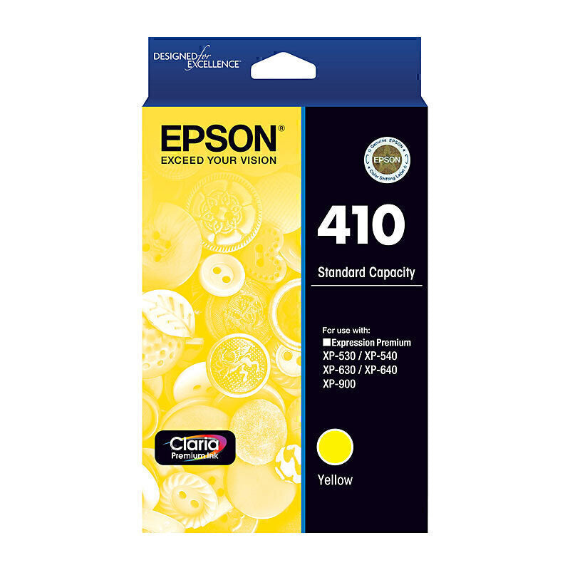 Epson 410 Yellow Ink Cartridge  - C13T338492