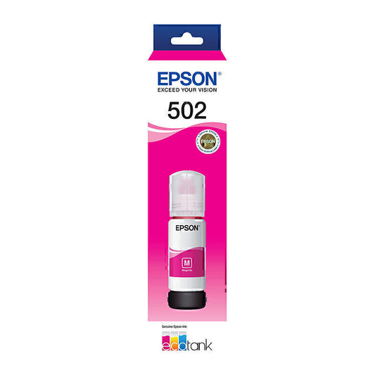 Epson T502 Magenta EcoTank Bottle  - C13T03K392