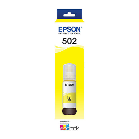 Epson T502 Yellow EcoTank Bottle  - C13T03K492