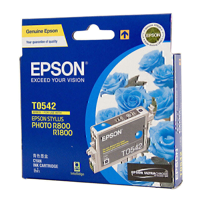 Epson T0542 Cyan Ink Cartridge 440 pages - C13T054290
