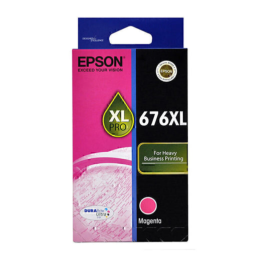 Epson 676XL Magenta Ink Cartridge 1,200 pages - C13T676392