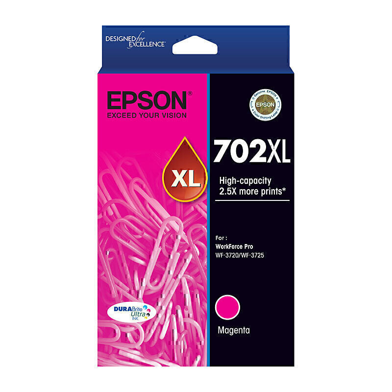 Epson 702XL Magenta Ink Cartridge 950 pages - C13T345392