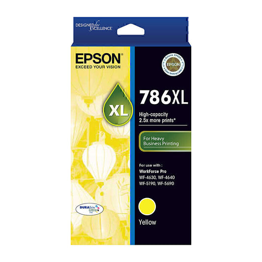 Epson 786XL Yellow Ink Cartridge 2,000 pages - C13T787492