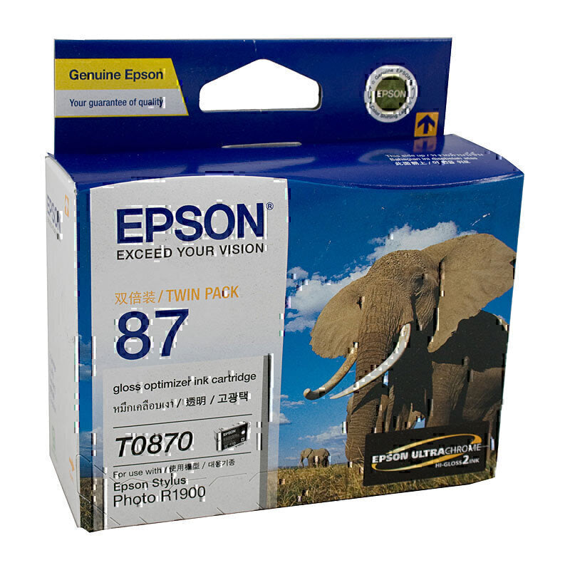 Epson T0870 Gloss Opt Ink Cartridge 3,615 pages - C13T087090