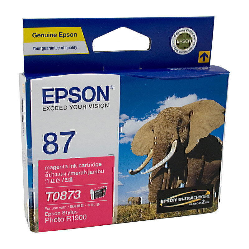 Epson T0873 Magenta Ink Cartridge 915 pages - C13T087390