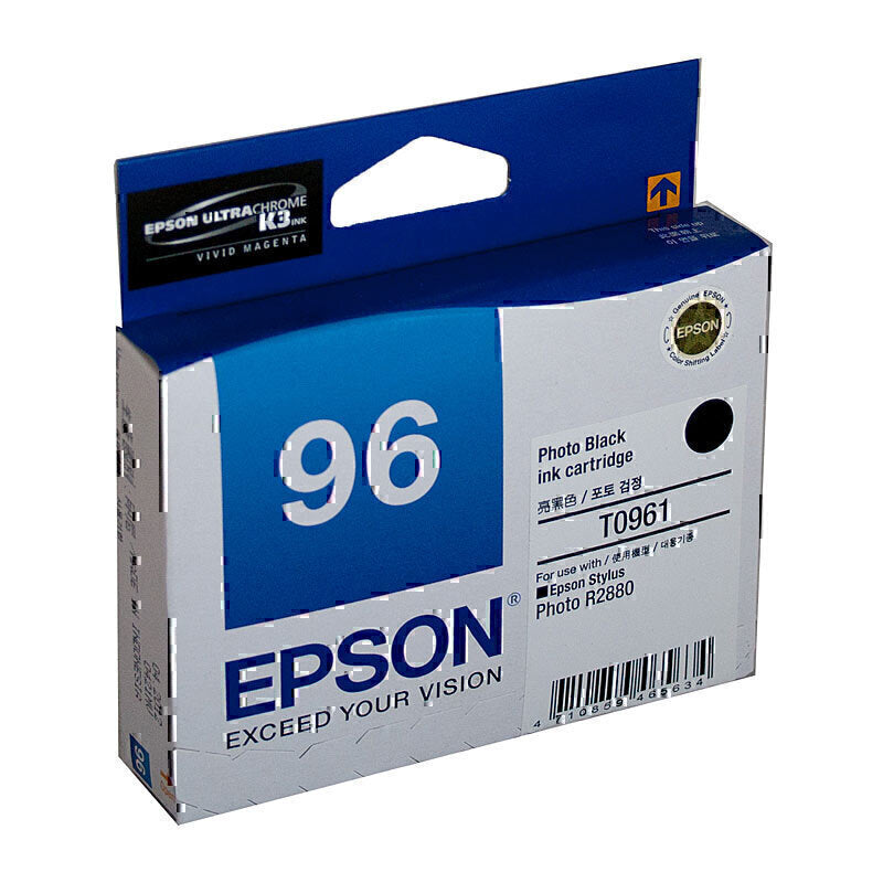 Epson T0961 Photo Black Ink Cartridge 495 pages - C13T096190