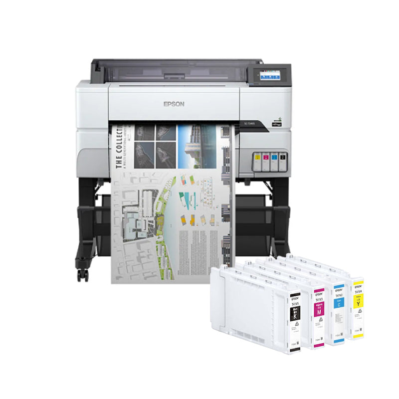Epson SCT3465 Large Format Printer & E41V Inks  - C11CJ55401-INKV