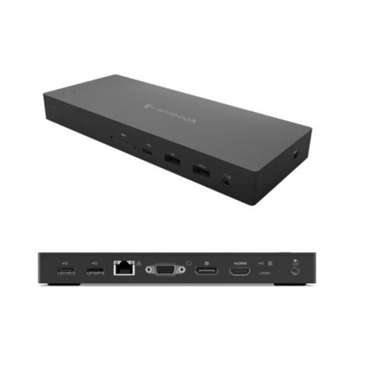 Toshiba Dynabook PA5356A-1PRP USB-C Docking Station, USB-Cx2, USBx4, HDMI, Lan, DP, VGA, 65W, 3 Yr  PA5356A-1PRP