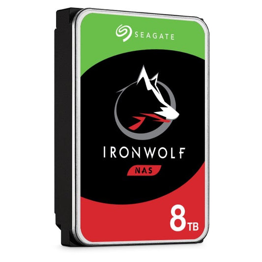 Seagate 8TB 3.5' IronWolf SATA3 NAS 24x7 7200 RPM 256MB Cache SATA 6.0Gb/s HDD (ST8000VN004) ST8000VN004