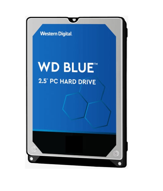 Western Digital WD Blue 500GB 2.5' HDD SATA 6Gb/s 5400RPM 128MB Cache CMR Tech 2yrs Wty WD5000LPZX