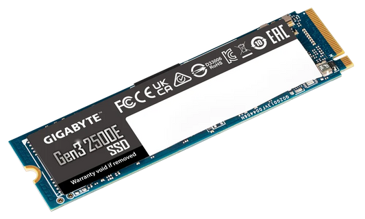 Gigabyte G325E 500G M2 500G PCIe 3.0x4, 2300/1500 MB/s 60k/240Kl MTBF 1.5m hr Limited 3 years or 240TBW GP-G325E500G-M2