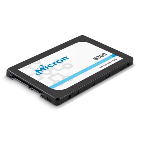 Micron 5300 MAX 1.92TB 2.5' SATA Enterprise SSD 540R/520W MB/s 95K/75K IOPS 17520TBW 5DWPD 3M hrs MTTF AES 256-bit encryption Server Data Centre 5yrs MTFDDAK1T9TDT-1AW1ZABYYR