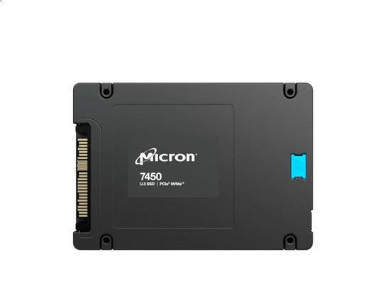 Micron 7450 Pro 1.92TB Gen4 NVMe Enterprise SSD U.3 6800/2700 MB/s R/W 800K/190K IOPS 365000TBW 1DWPD 2M hrs MTBF Server Data Centre 5yrs MTFDKCB1T9TFR-1BC1ZABYYR