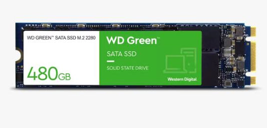 Western Digital WD WDS480G3G0B Green SATA M.2 2280 SSD 480GB 3-Year Limited Warranty WDS480G3G0B