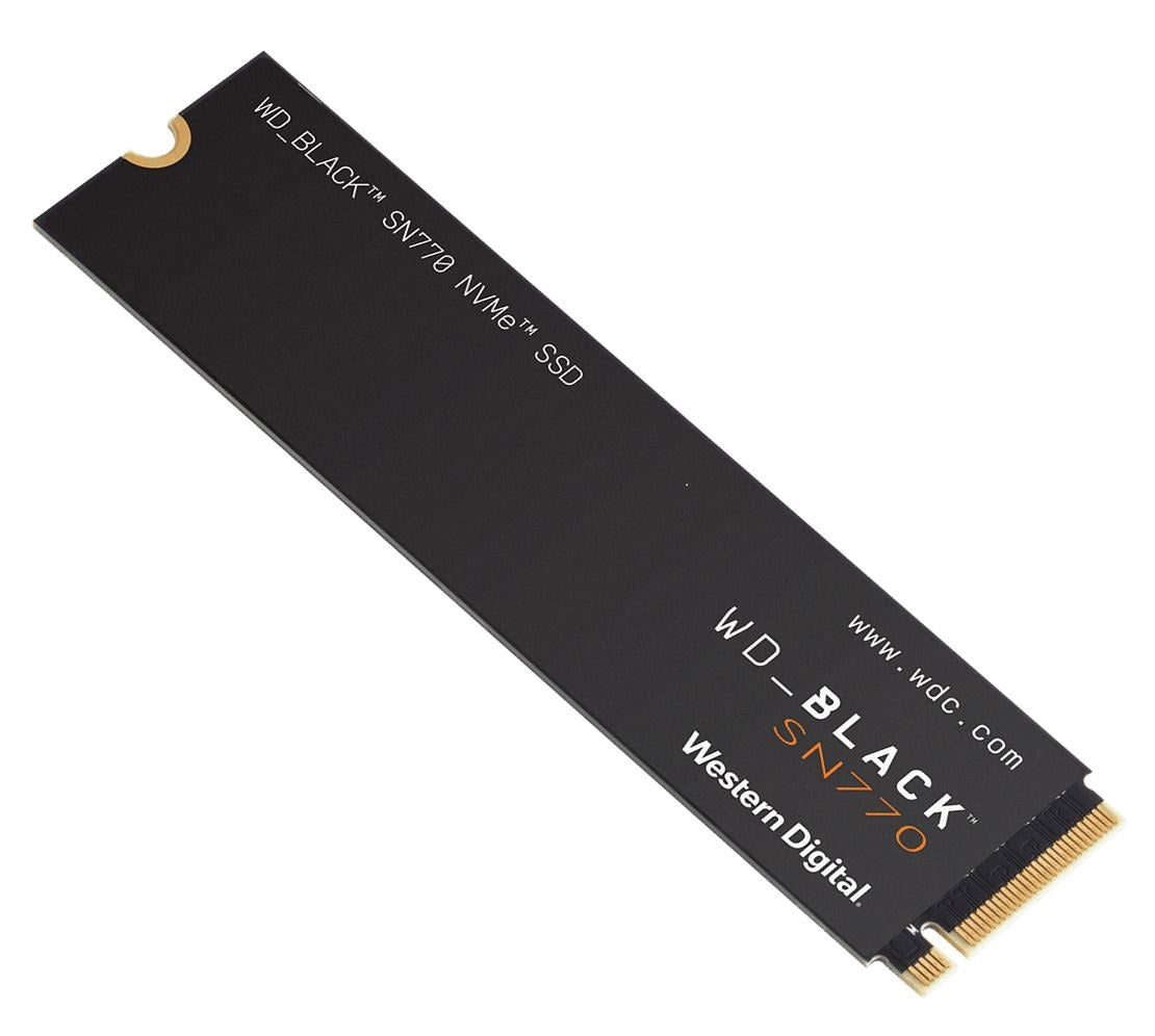 Western Digital WD Black SN770 250GB Gen4 NVMe SSD - 4000MB/s 2000MB/s R/W 200TBW 240K/470K IOPS 1.75M Hrs MTBF M.2 PCIe4.0 5yrs ~WDS250G1B0E WDS250G3X0E