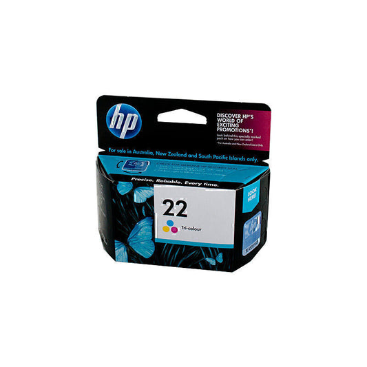 HP #22 Colour Ink Cartridge C9352AA 170 pages - C9352AA