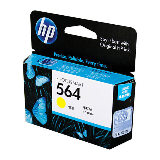 HP #564 Yellow Ink Cartridge CB320WA 300 pages - CB320WA