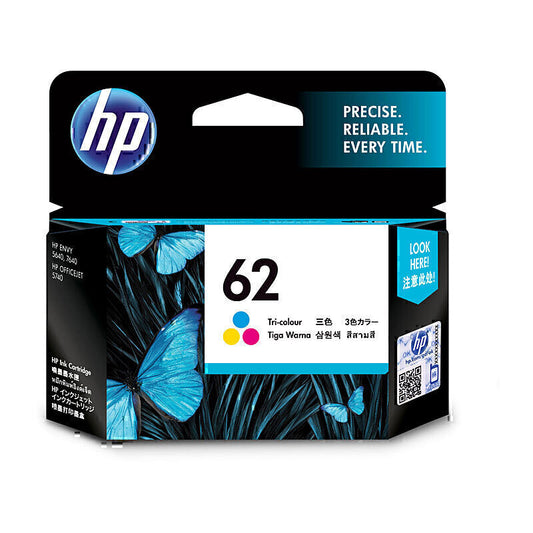 HP #62 Tri Colour Ink C2P06AA 165 pages - C2P06AA