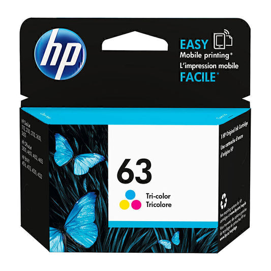 HP #63 Tri Colour Ink F6U61AA 150 pages - F6U61AA