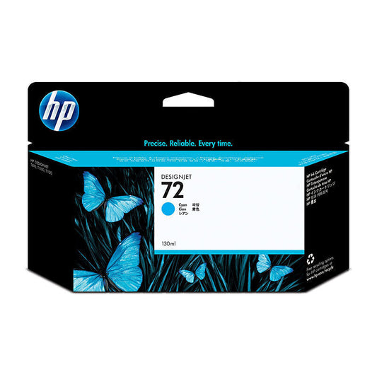 HP #72 130ml Cyan Ink C9371A  - C9371A