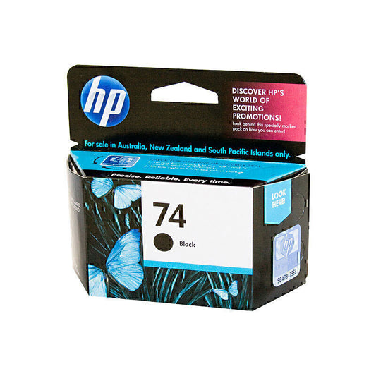 HP #74 Black Ink Cartridge CB335WA 220 pages - CB335WA