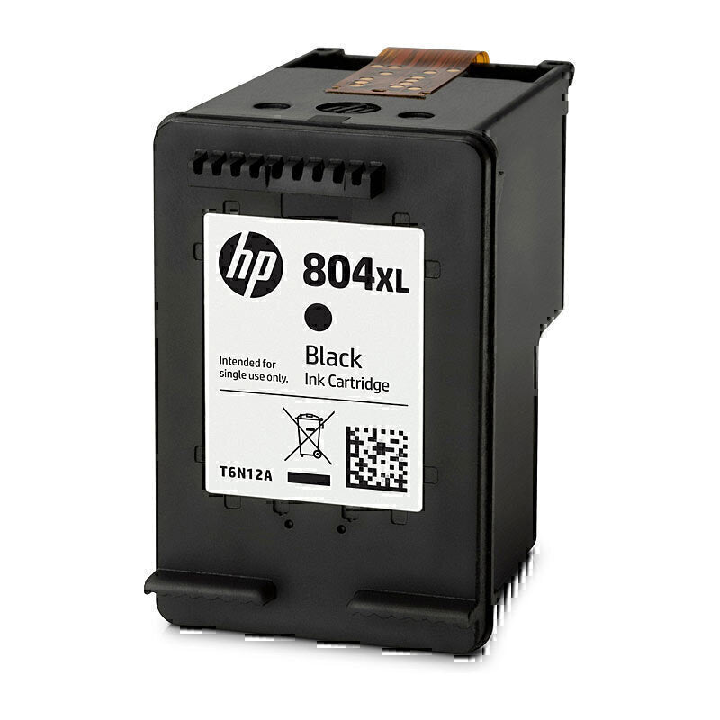 HP #804XL Black Ink T6N12AA 600 pages - T6N12AA