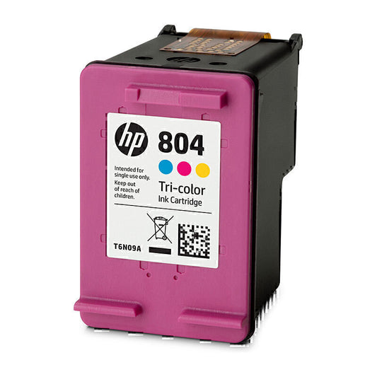 HP #804 Colour Ink T6N09AA 165 pages - T6N09AA