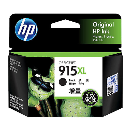 HP #915XL Black Ink 3YM22AA 825 pages - 3YM22AA