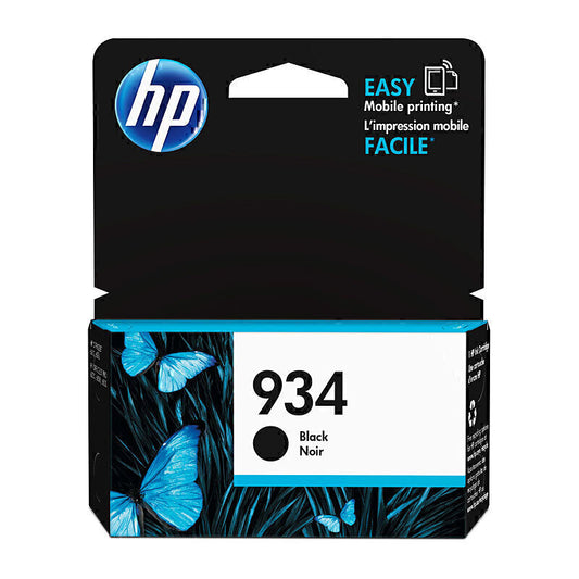 HP #934 Black Ink C2P19AA 400 pages - C2P19AA