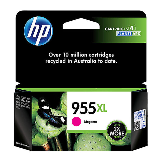 HP #955XL Magenta Ink L0S66AA up to 1,600 pages - L0S66AA