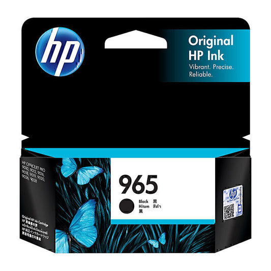 HP #965 Black Ink 3JA80AA 1,000 pages - 3JA80AA
