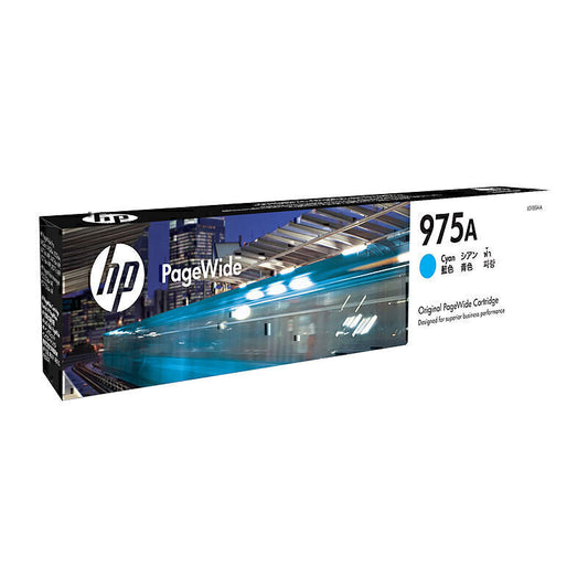 HP #975A Cyan Ink L0R88AA up to 3,000 pages - L0R88AA