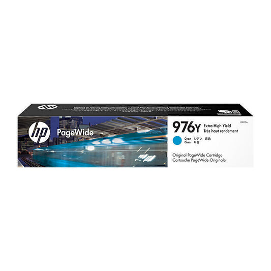 HP #976Y Cyan Ink L0R05A up to 13,000 pages - L0R05A