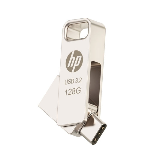 HP x206C OTG USB A & C 3.2 Flash Drive - 128GB  - HPFD206C-128